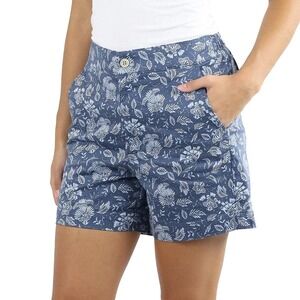 Jachs New York "Girlfriend" Women's Floral Stretch‎ Shorts XL